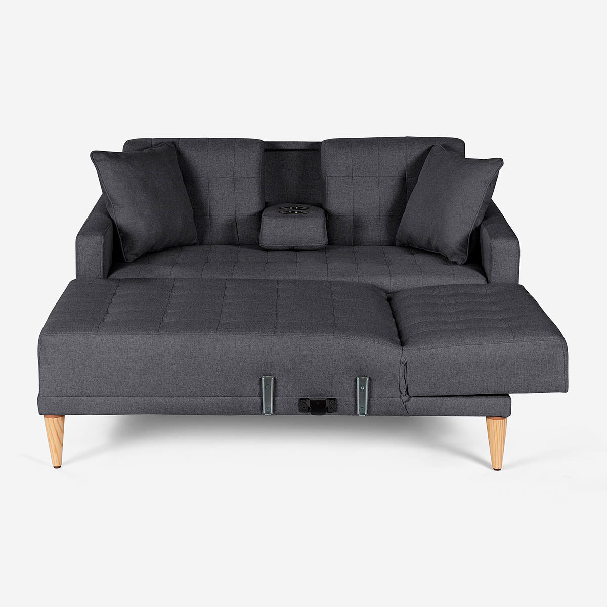 Sala Modular Chica Kendall Gris Oxford