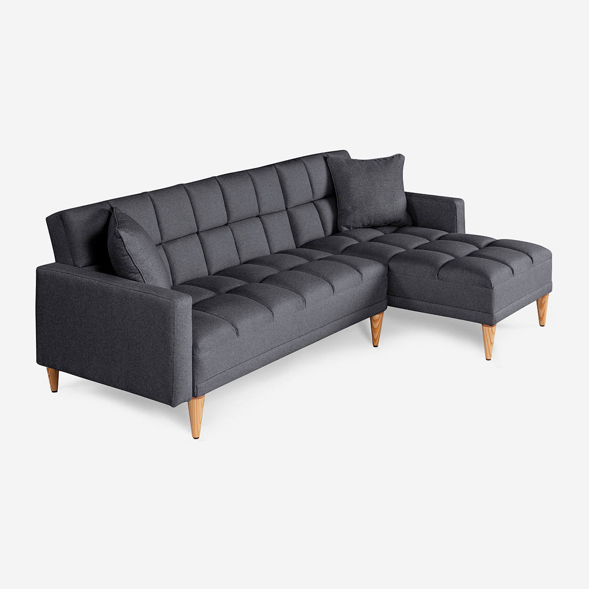 Sala Modular Chica Alpak Color Gris Oxford