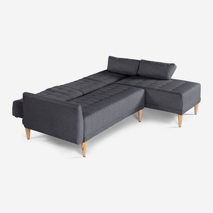 Sala Modular Chica Carlton Gris Oxford