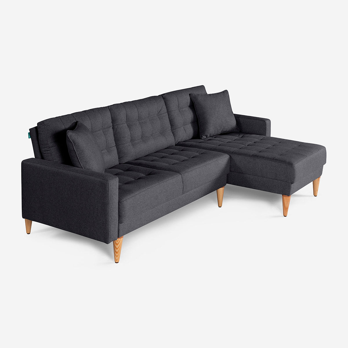Sala Modular Chica Donato Color Gris Oxford