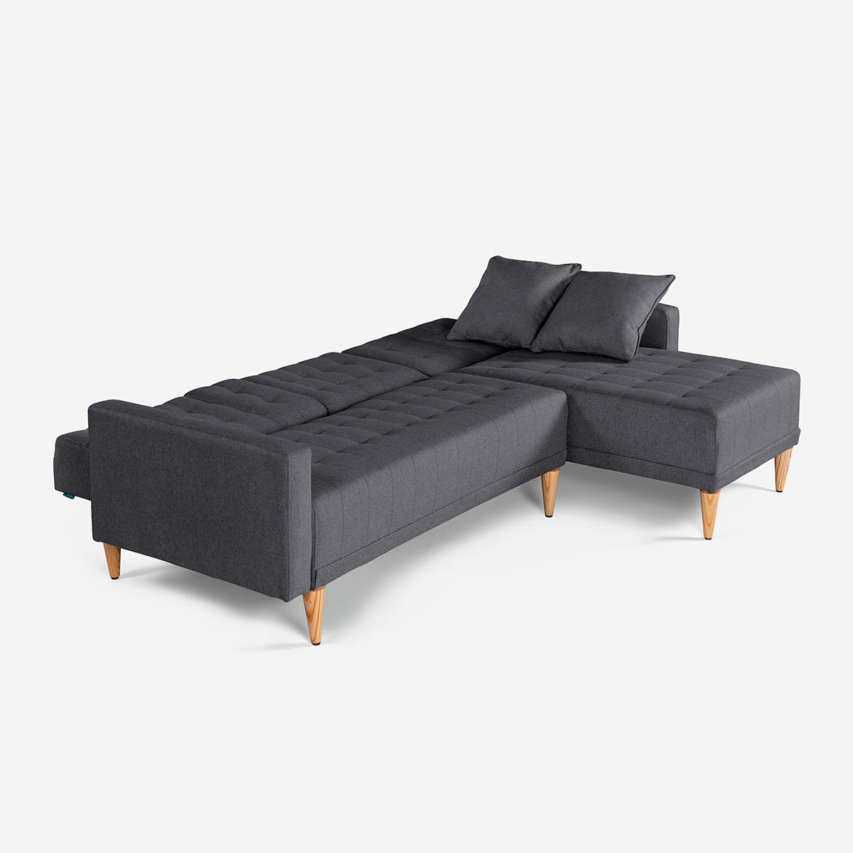 Sala Modular Chica Kendall Gris Oxford