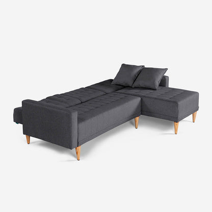 Sala Modular Chica Kendall Gris Oxford