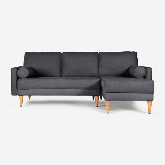 Sala Modular Chica Benedetto Color Gris Oxford
