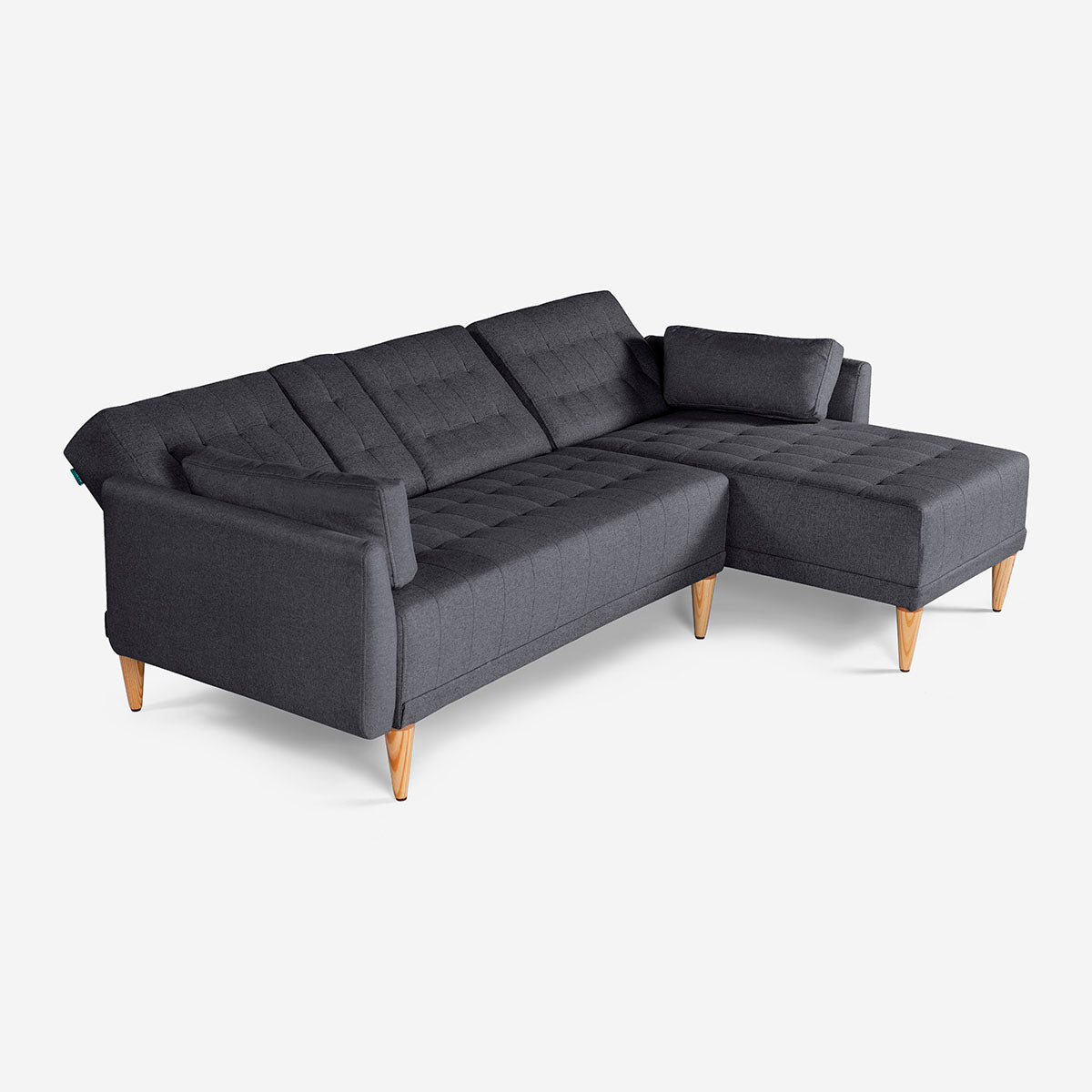 Sala Modular Chica Carlton Gris Oxford