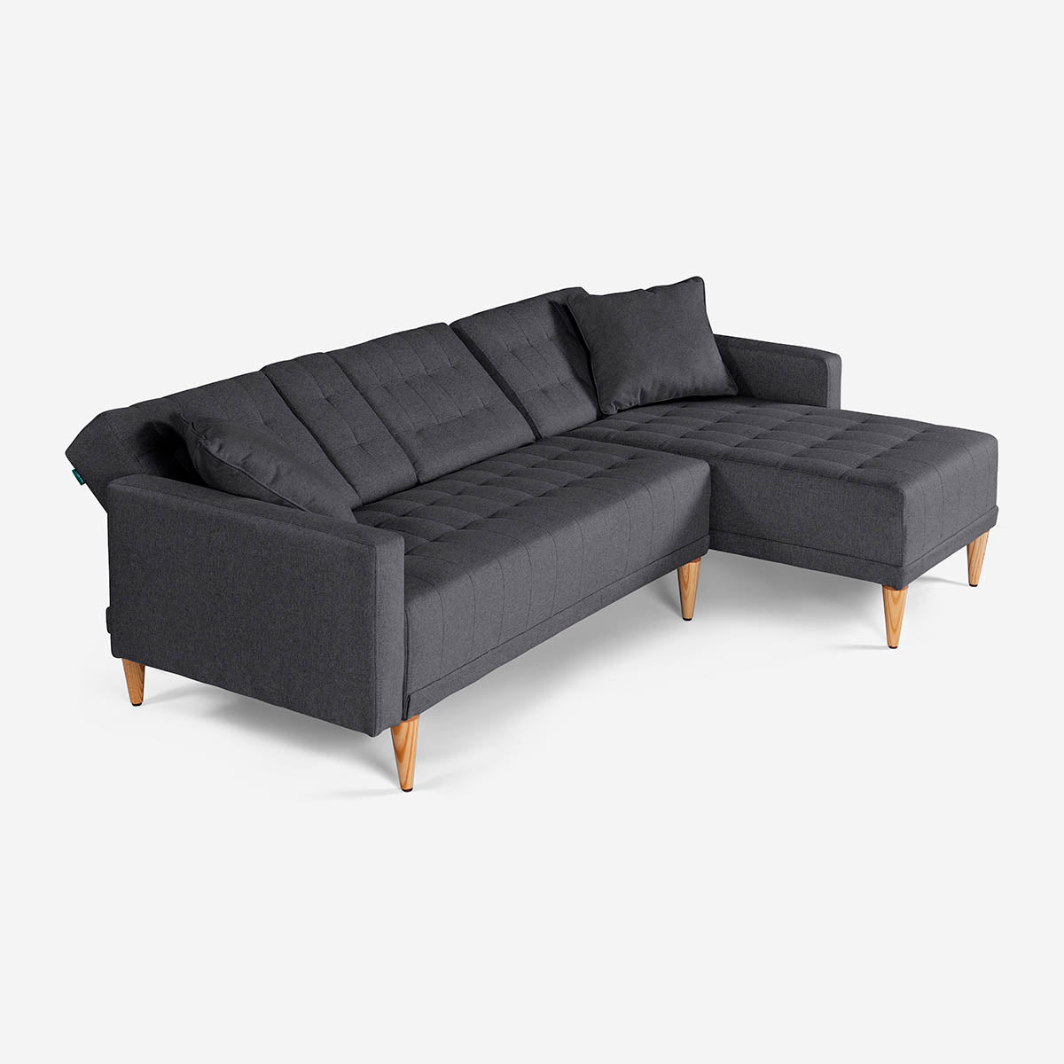 Sala Modular Chica Kendall Gris Oxford
