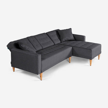 Sala Modular Chica Kendall Gris Oxford