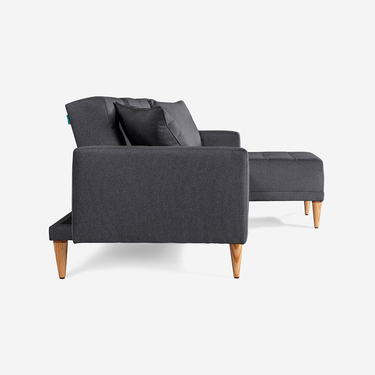 Sala Modular Chica Kendall Gris Oxford