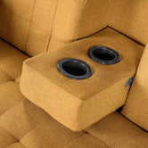 Sala Modular Chica Carlton Mostaza