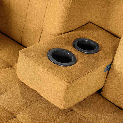 Sala Modular Chica Carlton Mostaza