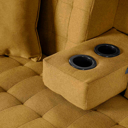 Sala Modular Chica Kendall Mostaza