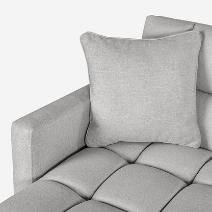 Sala Modular Chica Alpak Color Gris Claro