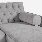 Sala Modular Chica Doménica Gris claro