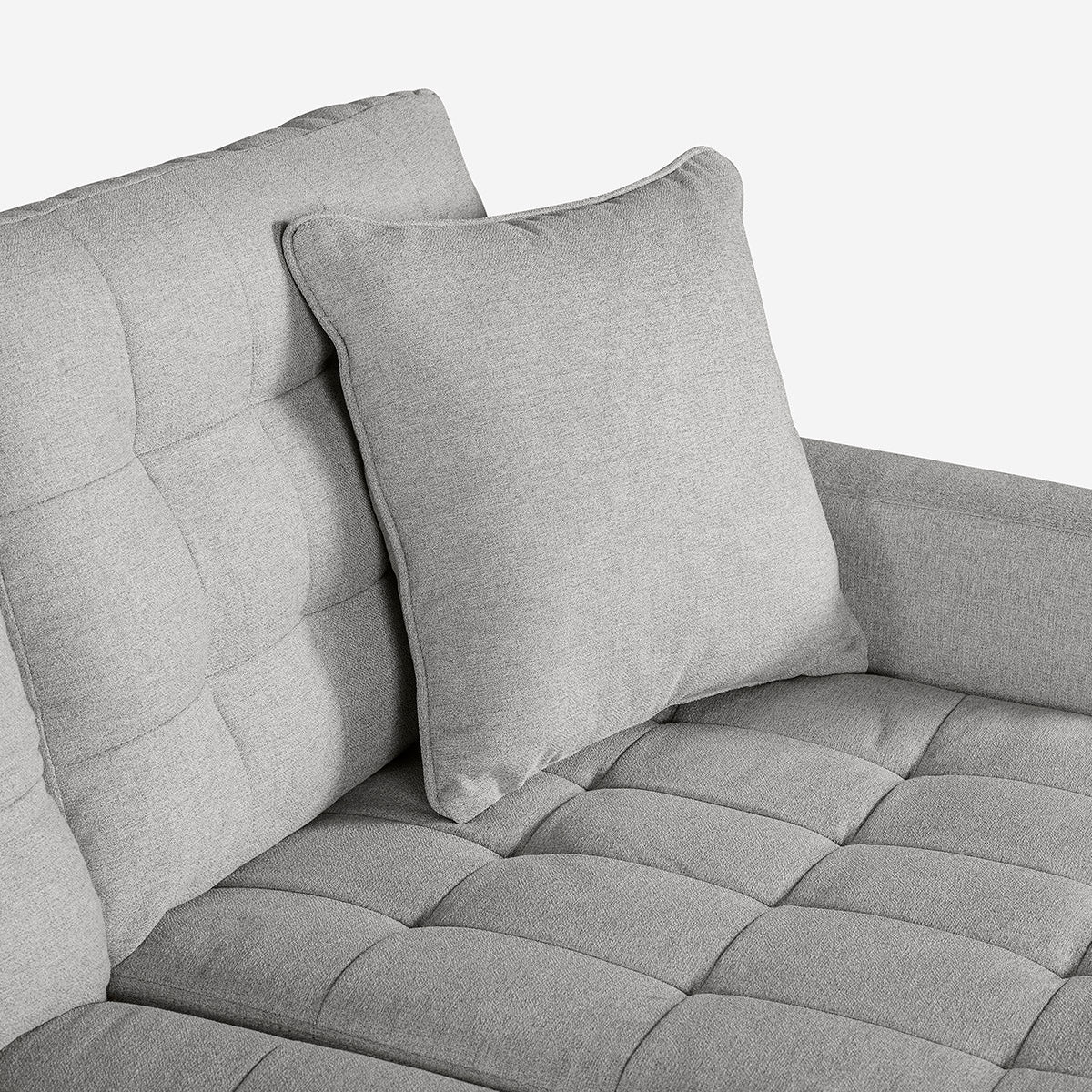 Sala Modular Chica Donato Color Gris Claro