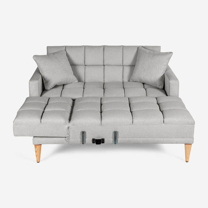 Sala Modular Chica Alpak Color Gris Claro