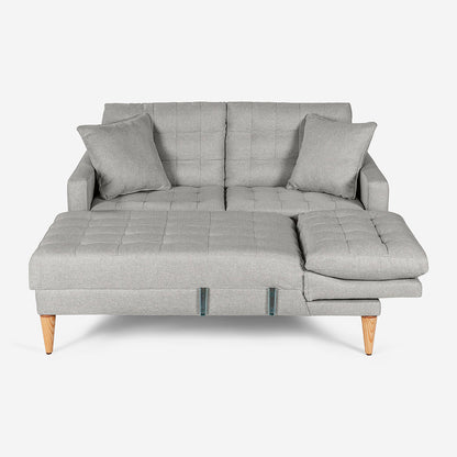 Sala Modular Chica Donato Color Gris Claro