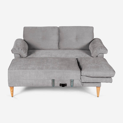 Sala Modular Chica Sergey Color Gris Claro