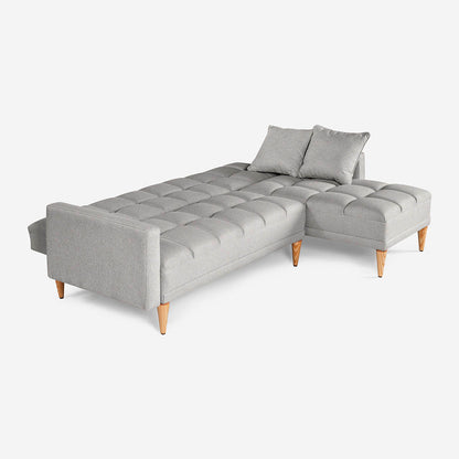 Sala Modular Chica Alpak Color Gris Claro