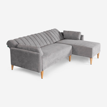 Sala Modular chica Acapella Color Gris Claro