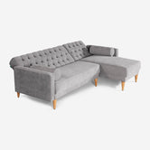 Sala Modular Chica Doménica Gris claro