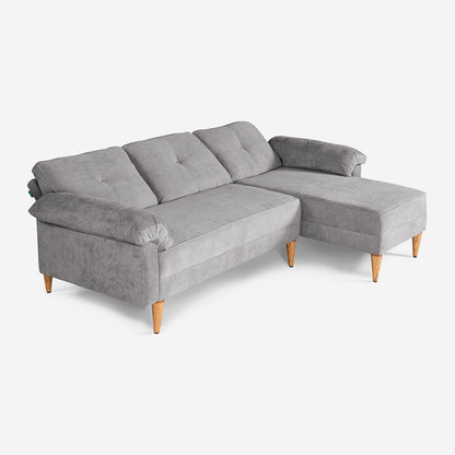 Sala Modular Chica Sergey Color Gris Claro
