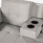 Sala Modular Chica Dassia Gris claro
