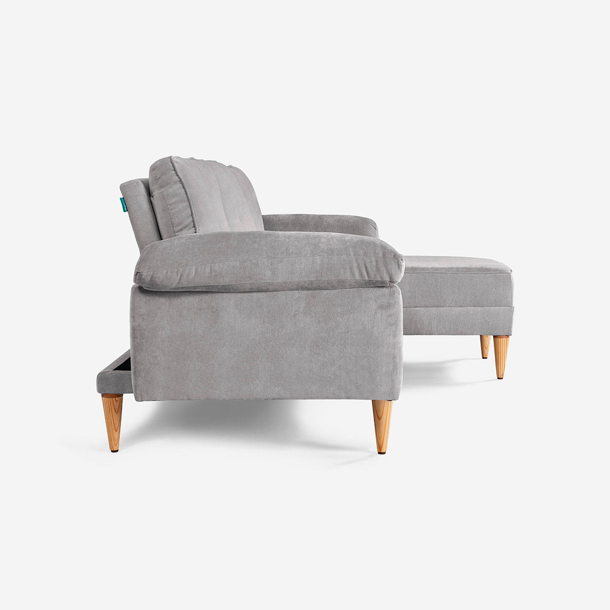 Sala Modular Chica Sergey Color Gris Claro
