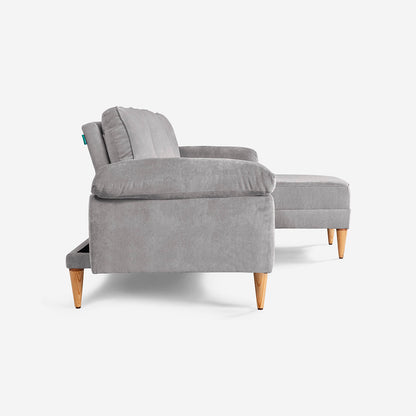 Sala Modular Chica Sergey Color Gris Claro