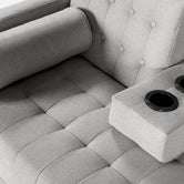 Sala Modular Chica Tyson Gris Claro