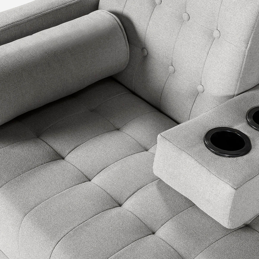 Sala Modular Chica Tyson Gris Claro