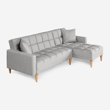 Sala Modular Chica Alpak Color Gris Claro
