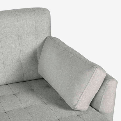 Sala Modular Chica Carlton Gris Claro