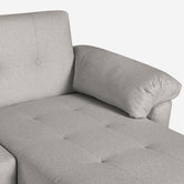Sala Modular Chica Dassia Gris claro