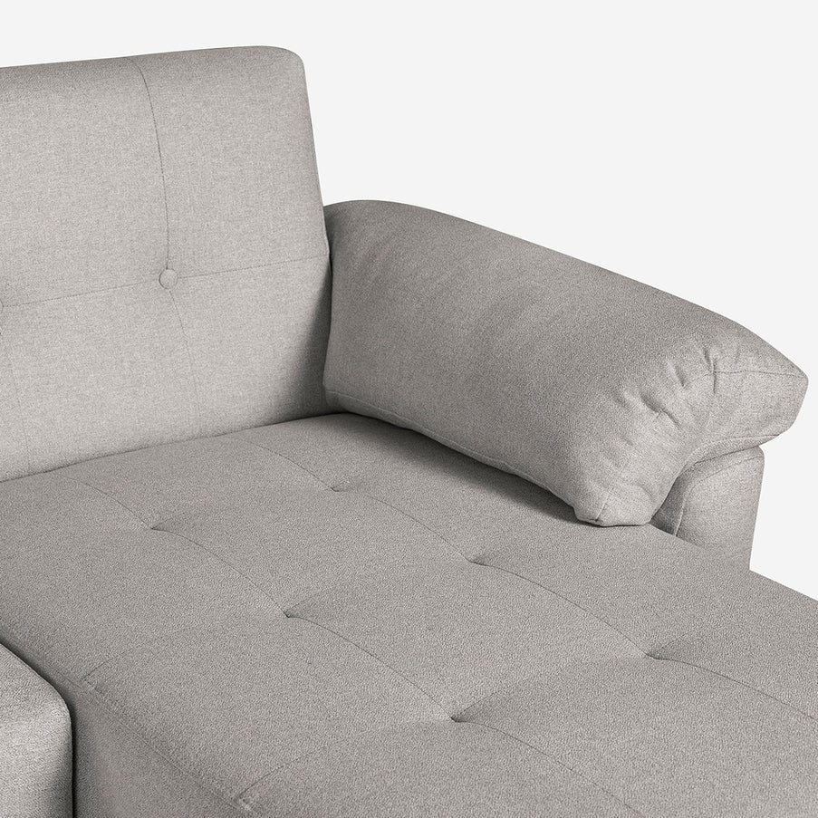 Sala Modular Chica Dassia Gris claro