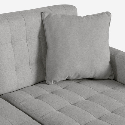 Sala Modular Chica Kendall Gris Claro