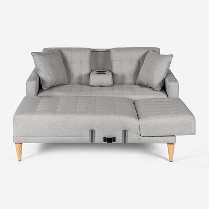 Sala Modular Chica Kendall Gris Claro