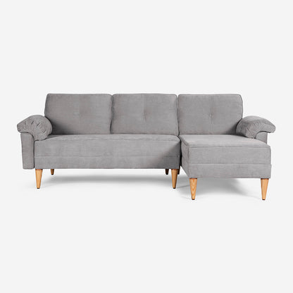 Sala Modular Chica Sergey Color Gris Claro