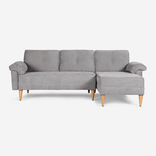 Sala Modular Chica Sergey Color Gris Claro