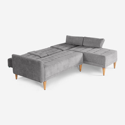 Sala Modular Chica Hassan Gris Claro