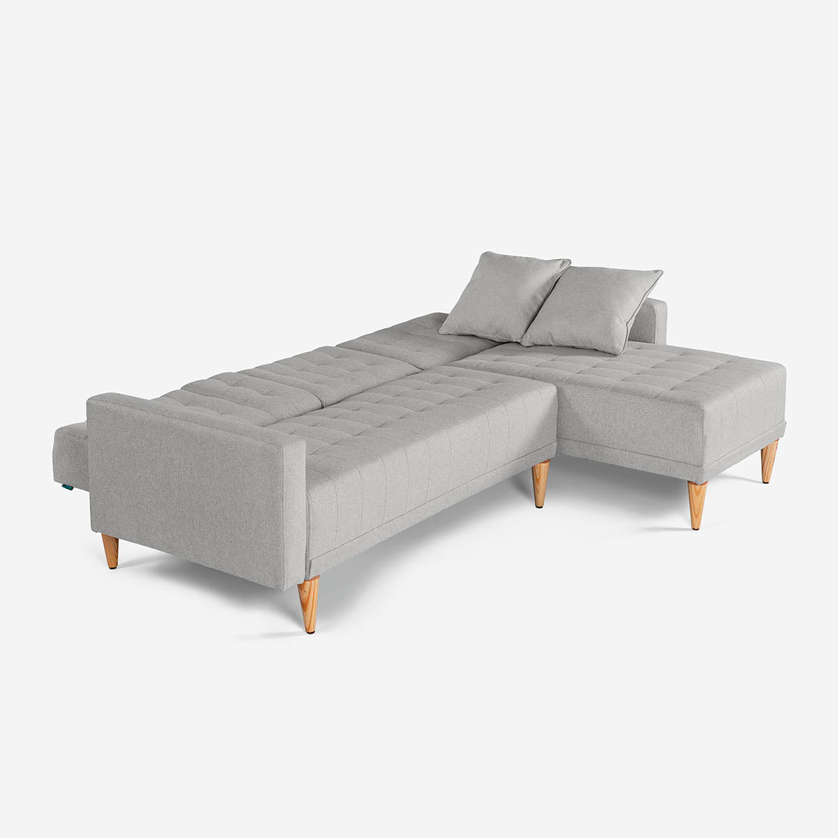 Sala Modular Chica Kendall Gris Claro