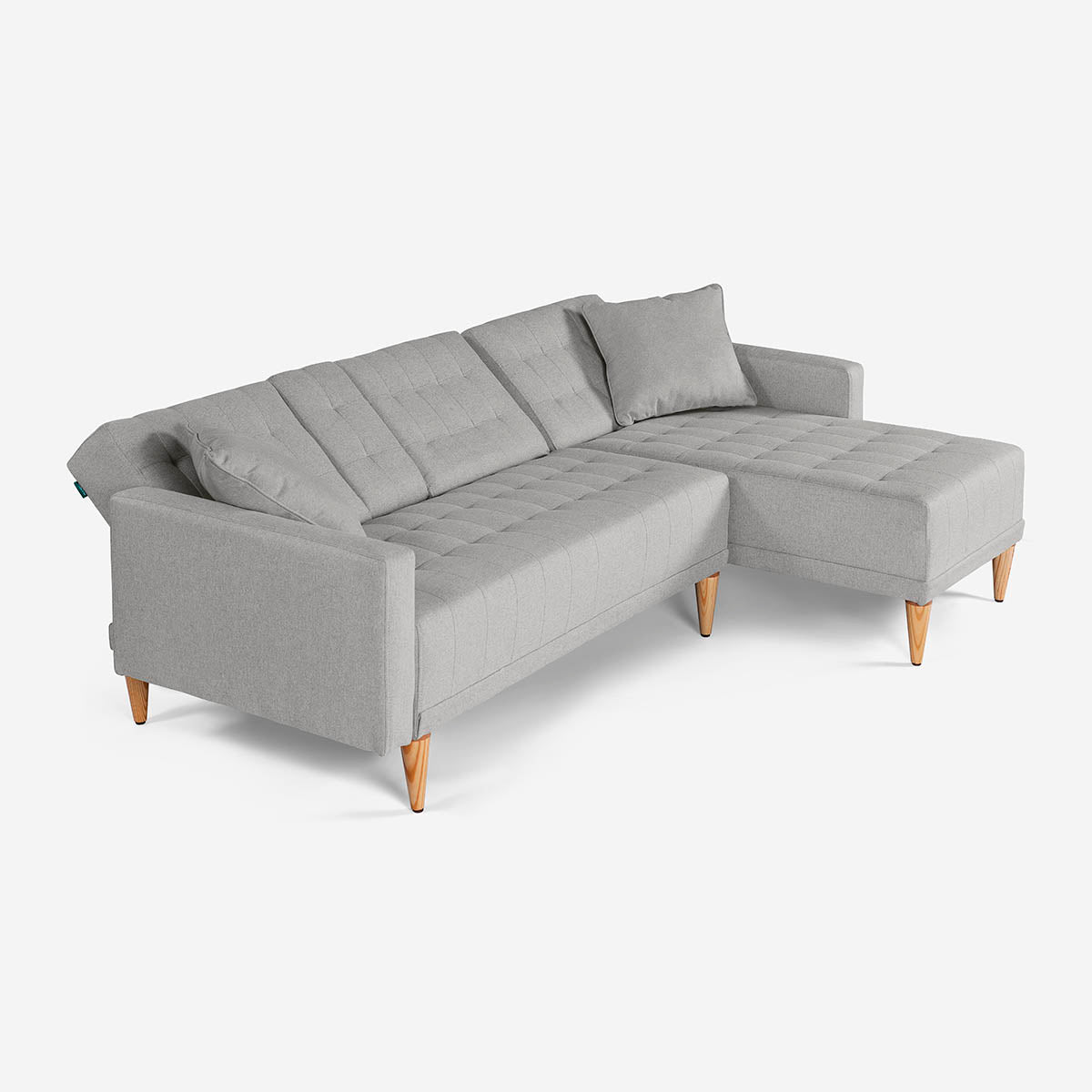 Sala Modular Chica Kendall Gris Claro