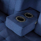 Sala Modular Chica Carlton Azul Marino