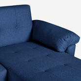 Sala Modular Chica Dassia Azul Marino