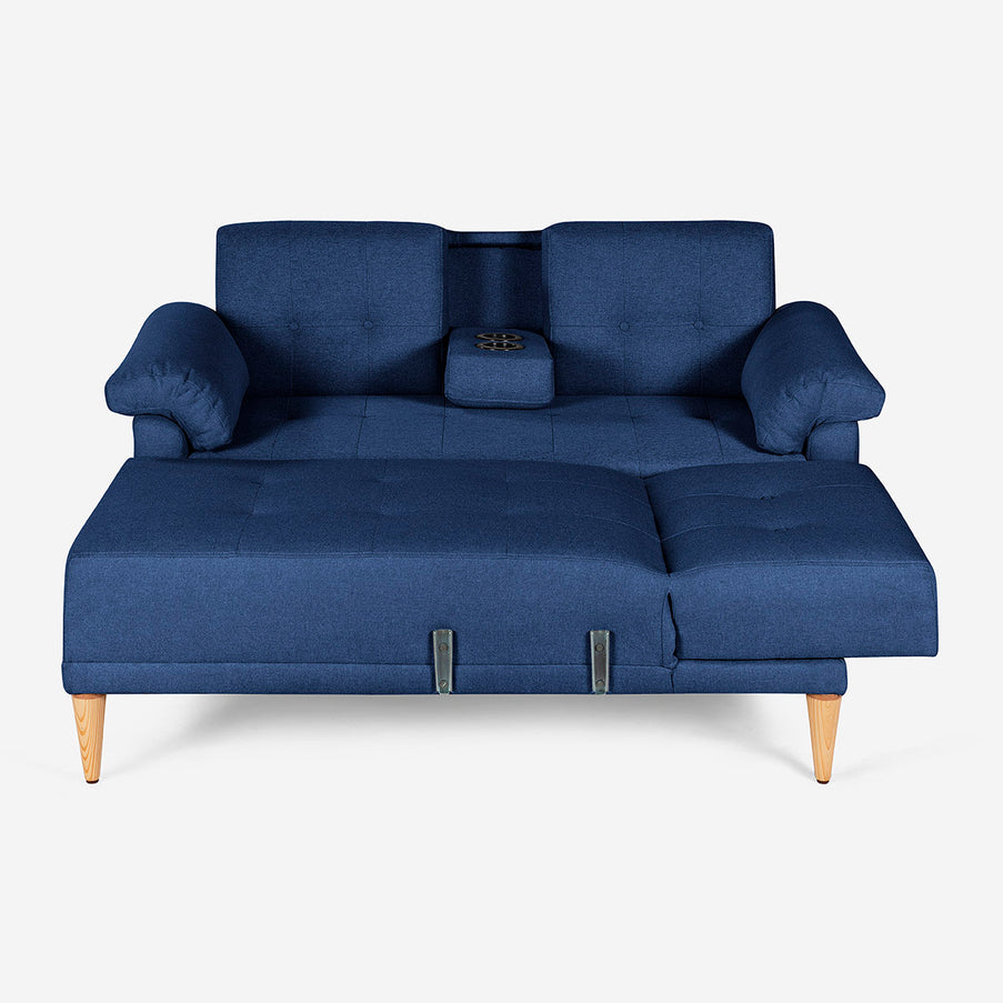 Sala Modular Chica Dassia Azul Marino