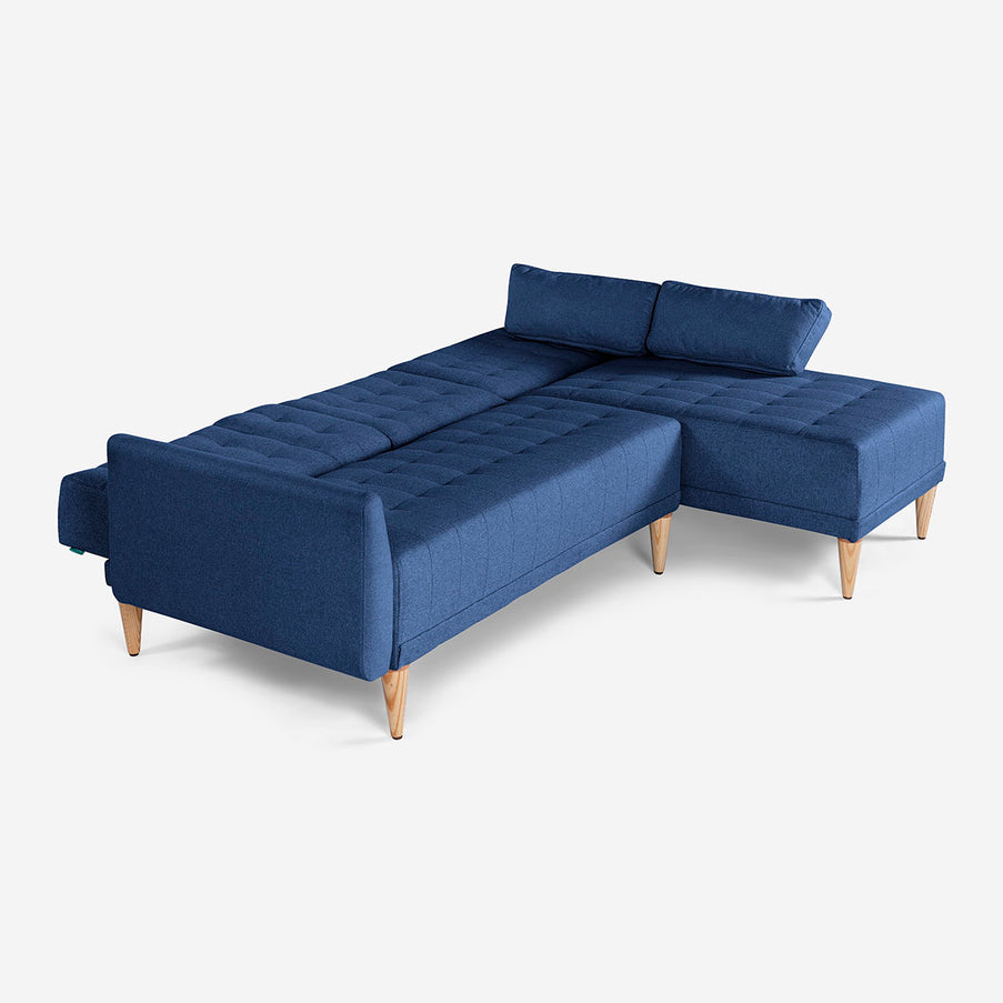 Sala Modular Chica Carlton Azul Marino