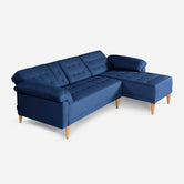 Sala Modular Chica Brunello Azul Marino
