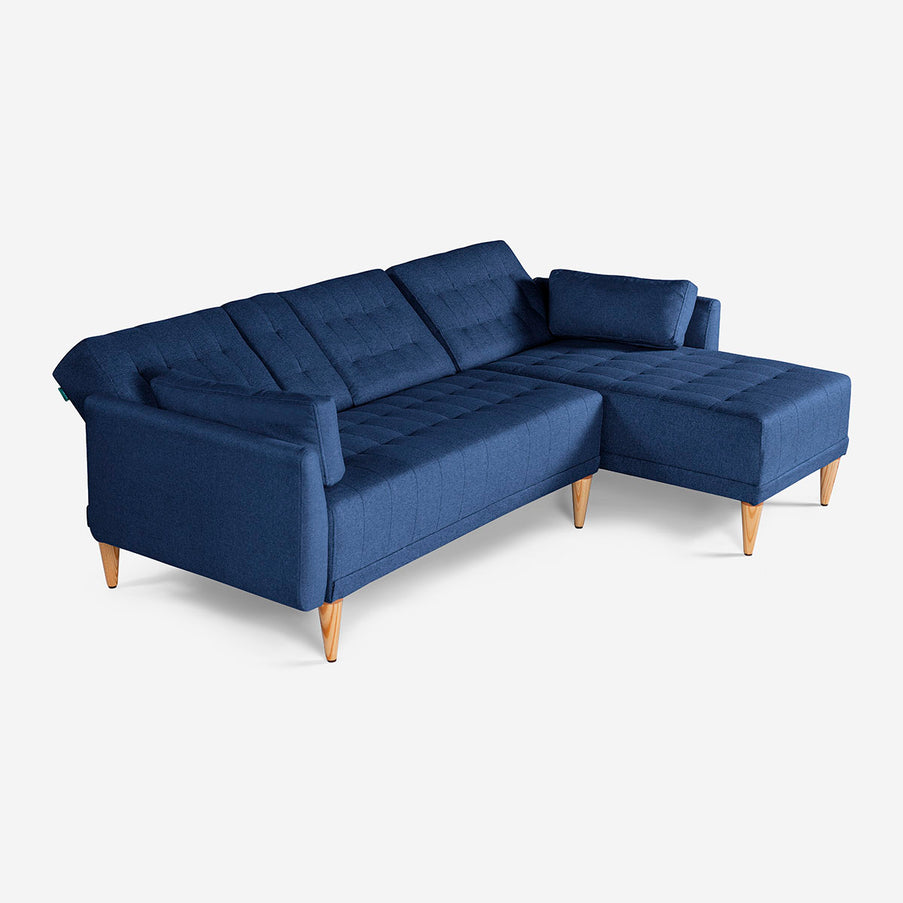 Sala Modular Chica Carlton Azul Marino