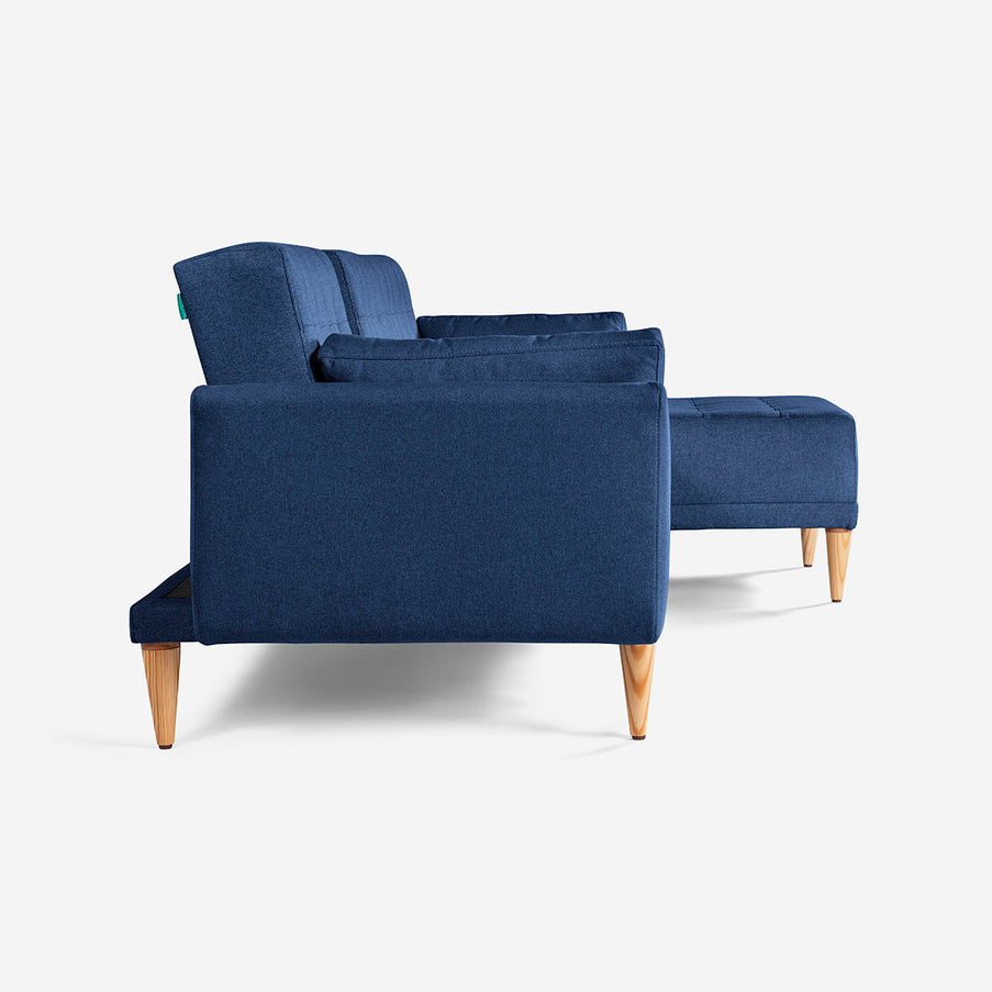 Sala Modular Chica Carlton Azul Marino
