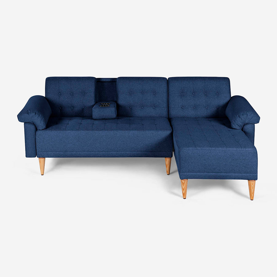 Sala Modular Chica Brunello Azul Marino
