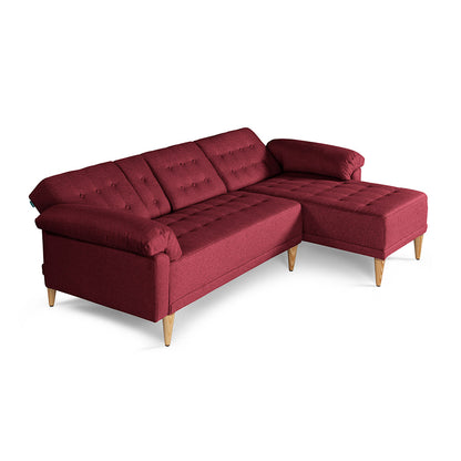 Sala Modular Chica Brunello Rojo
