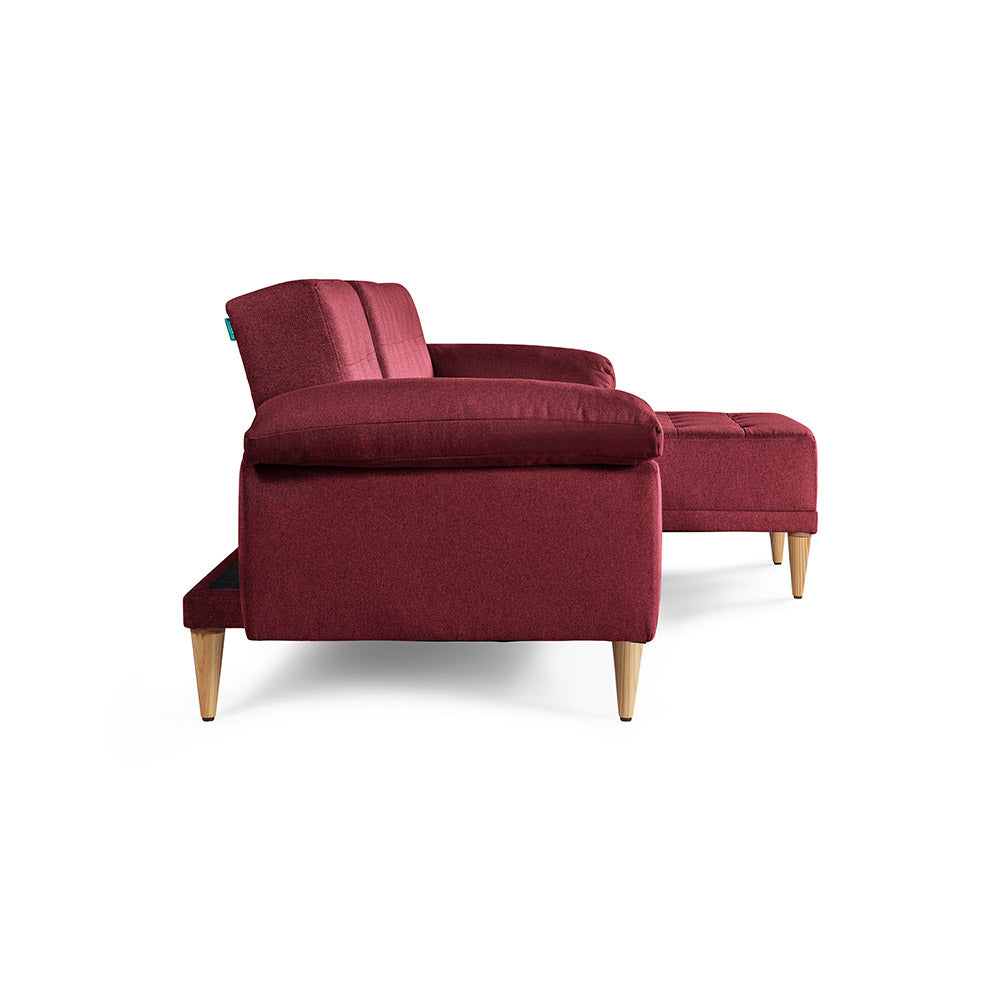 Sala Modular Chica Brunello Rojo